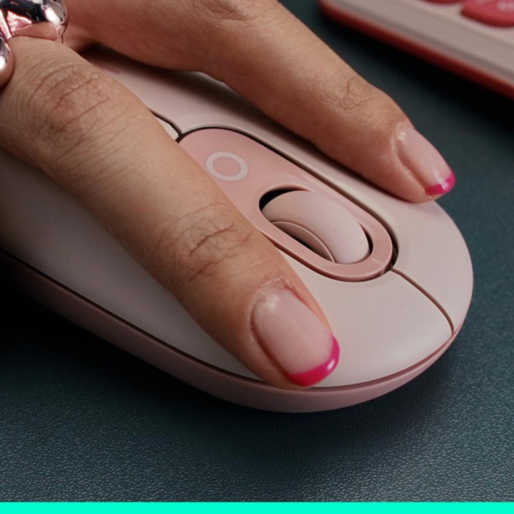 LOGITECH Bluetooth wireless mouse with emoji button