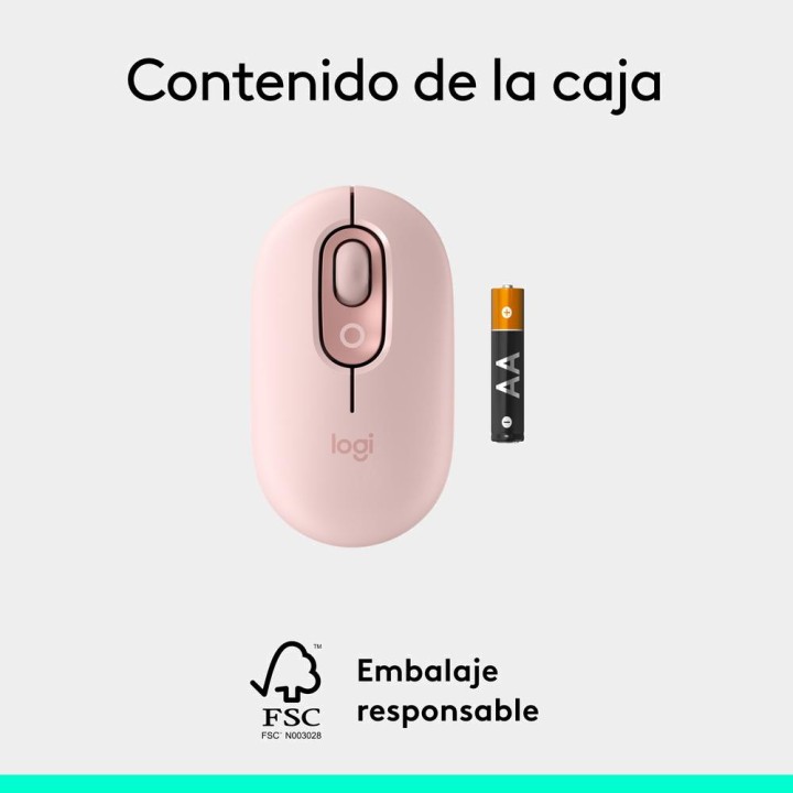 LOGITECH Souris sans fil Bluetooth avec bouton emoji