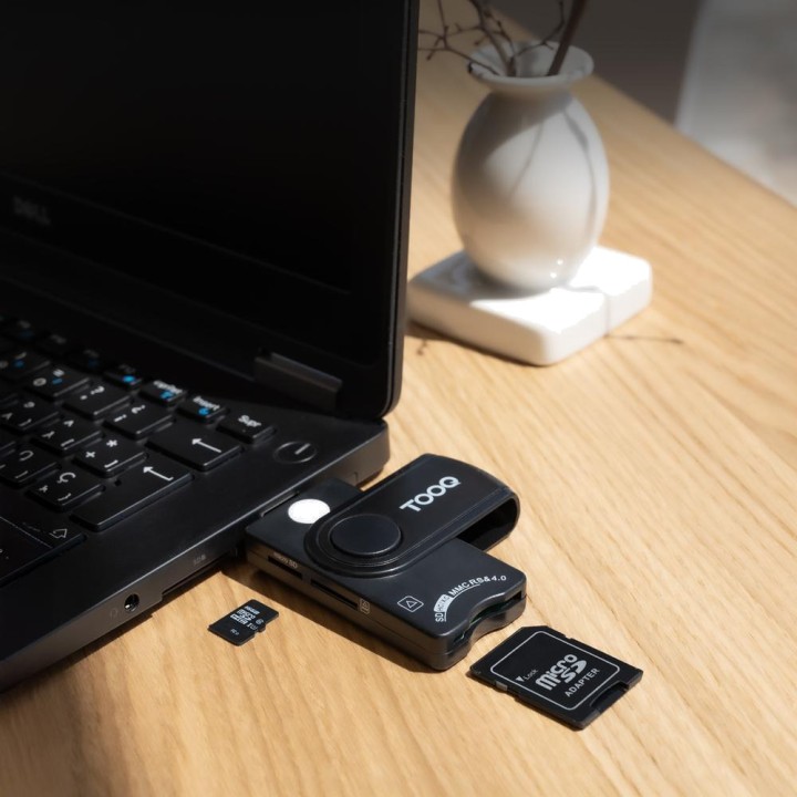 TOOQ USB-A-Lesegerät für Smartcards, elektronischen