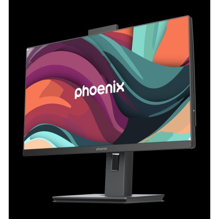 computer all in one da 27 pollici con webcam, altezza regolabile e schermo orientabile unity-cam i5-14400 16gb ddr5 ssd-1tb fhd w11-pro