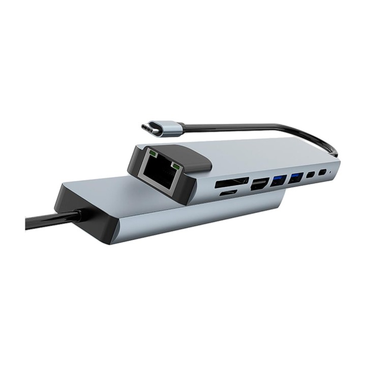 COOLBOX Alumiininen USB-C monitoriporttisovitin
