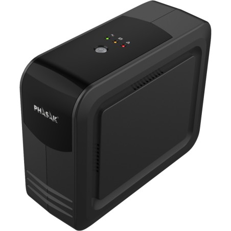 ups interattivo con 3 prese schuko, porta rj45 e usb smart-lite ph-9499 900va 570w