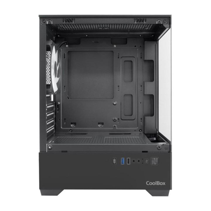 COOLBOX Case PC gaming compatto con vetro temperato e