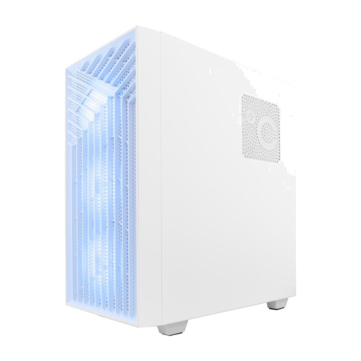 COOLBOX Mid-tower gaming PC case with tempered glass and