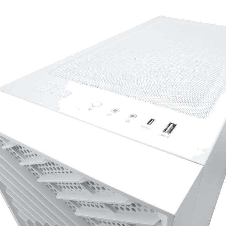 COOLBOX Caixa para PC gaming semitorre com vidro temperado e