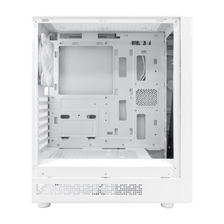 COOLBOX Gaming PC case with illuminated ARGB front panel and