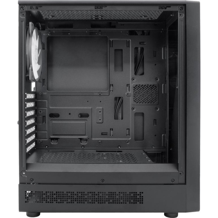 COOLBOX Gaming PC case with illuminated ARGB front panel and