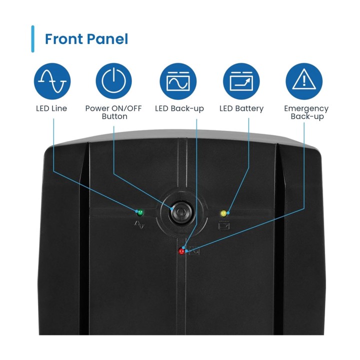 EWENT UPS line-interactive con stabilizzatore AVR EW3997