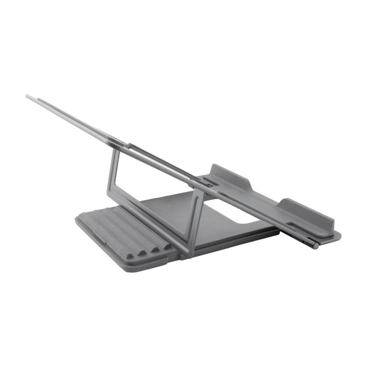 COOLBOX Foldable aluminium laptop stand 17" 4-POSICIONES