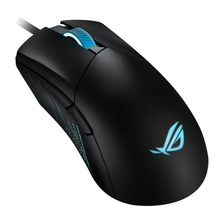 ASUS Ratón gaming con cable para diestros ROG GLADIUS III