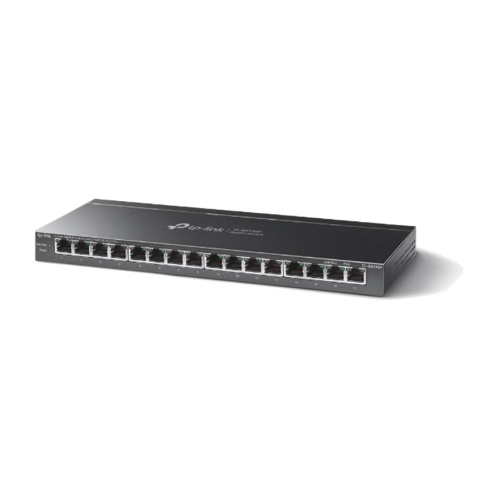 TP-LINK 16-port Gigabit unmanaged PoE+ switch TL-SG116P
