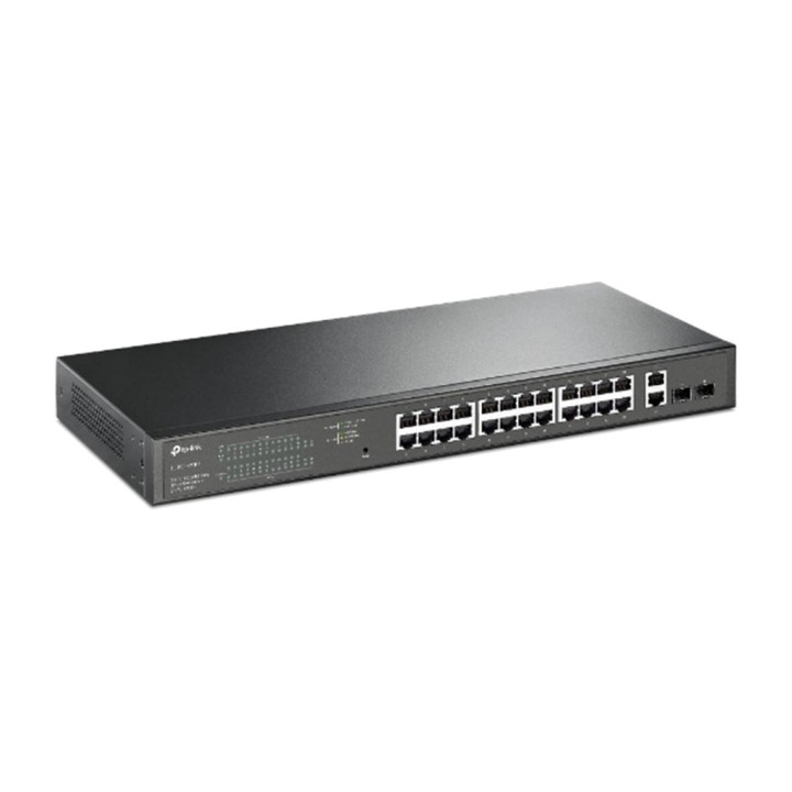 TP-LINK 28-Port Gigabit Managed Switch with 24 PoE+