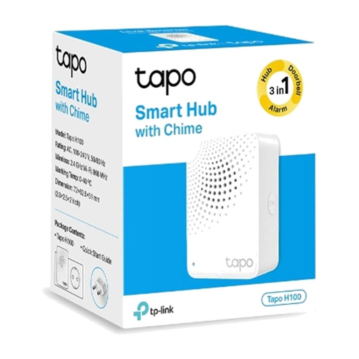 TP-LINK Hub intelligent avec alarme pour capteurs TAPO H100