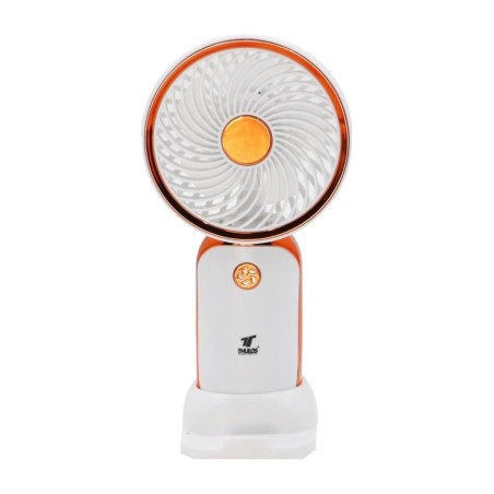 mini ventilatore portatile ricaricabile con base kool-breeze th-mfn-05 250mah