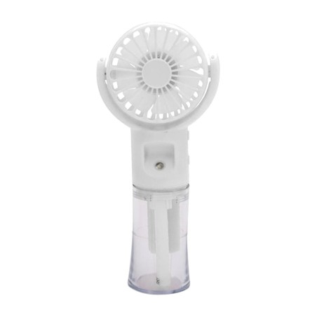 mini ventilador portátil recargable con nebulizador kool-breeze th-mfn-01 20ml