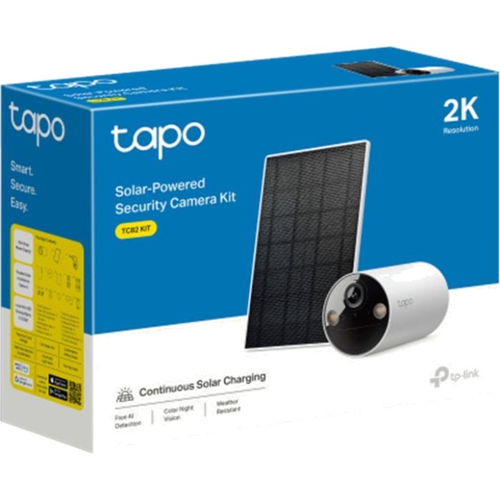 TP-LINK Kit de cámara de vigilancia IP WiFi con batería