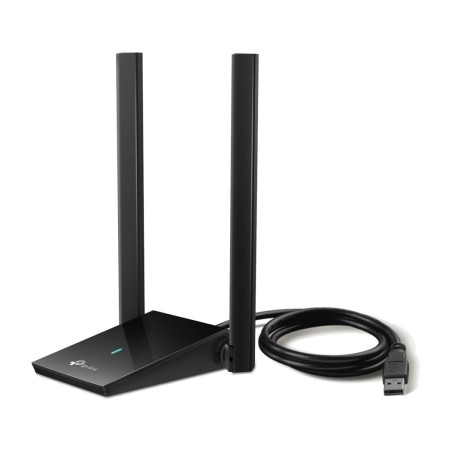 adaptador wifi usb de doble banda amb antena de sobretaula archer-tx20u plus ax1800