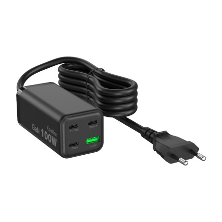 station de charge gan de bureau à quatre ports chargemaster-4-pro 100w 3xusb-c 1xusb-a