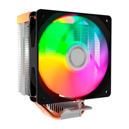 refroidisseur cpu avec ventilateur et éclairage argb infinite-air 120mm 4-heatpipes