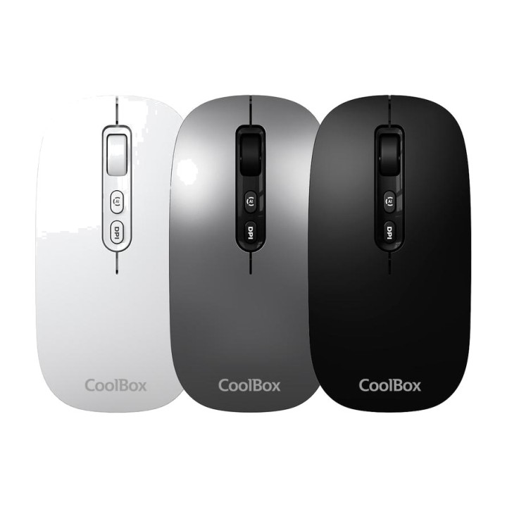 COOLBOX Silent rechargeable wireless mouse with Copilot AI