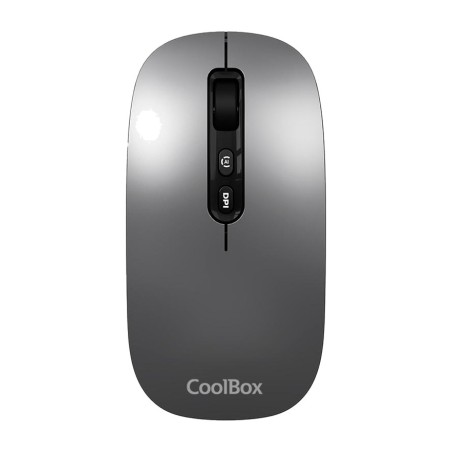 ratón inalámbrico recargable silencioso con botón de ia copilot w02 1600dpi rf-bt