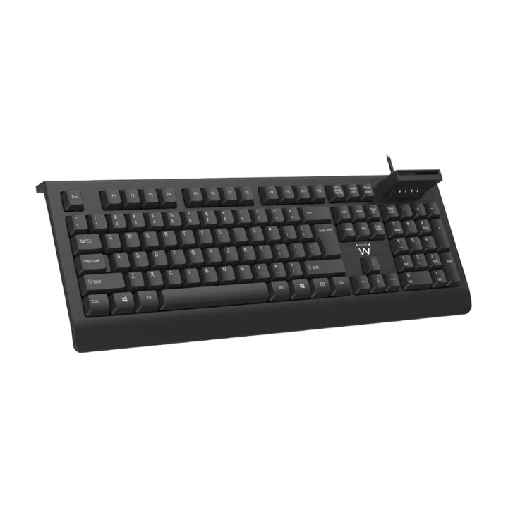 EWENT Wired keyboard with electronic ID card reader EW3286