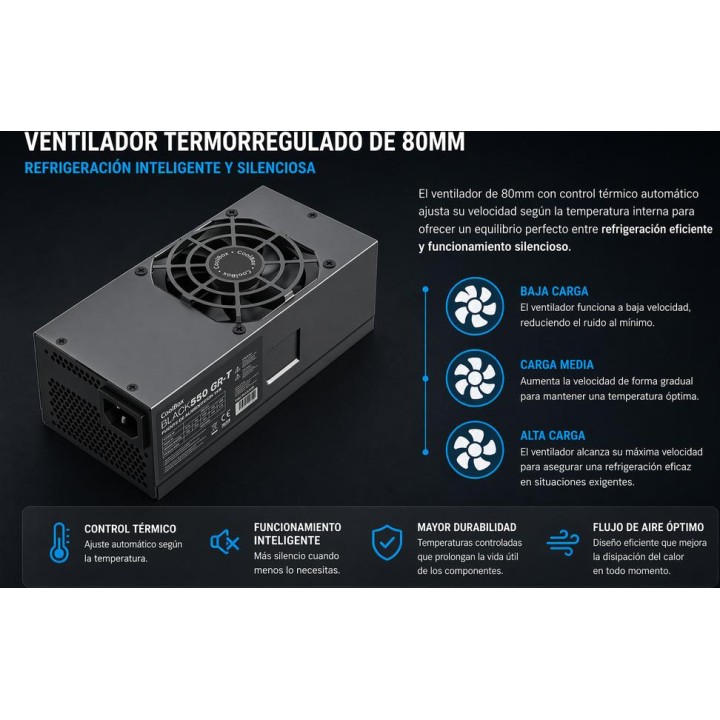COOLBOX TFX-PC-Netzteil BASIC-550GR-T 550W MGS0000033896