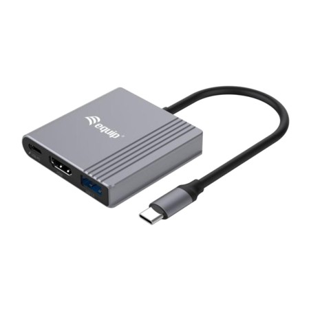 multiportový adaptér usb-c 3 v 1 s hdmi a nabíjaním pd 4k 60hz 5gbps