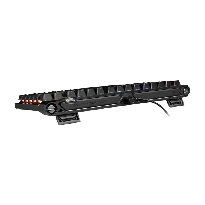 ASUS Magnetic gaming keyboard with RGB lighting and Spanish
