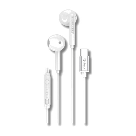 nappikuulokkeet johdolla ja mikrofonilla matkapuhelimeen beat-1-usb-c