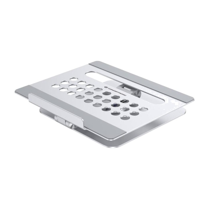 CONCEPTRONIC Supporto pieghevole in alluminio per laptop con