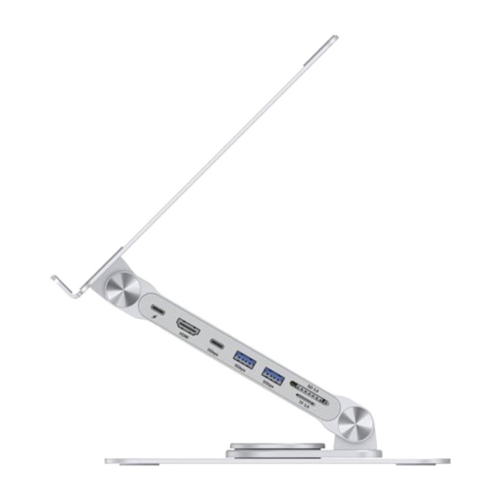 CONCEPTRONIC Faltbarer Laptopständer aus Aluminium mit