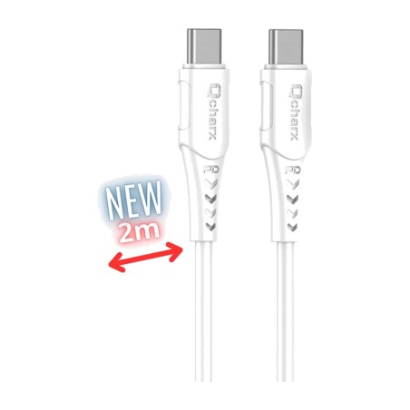 cavo di ricarica e dati in pvc per cellulare sofia-2m usb-c/c
