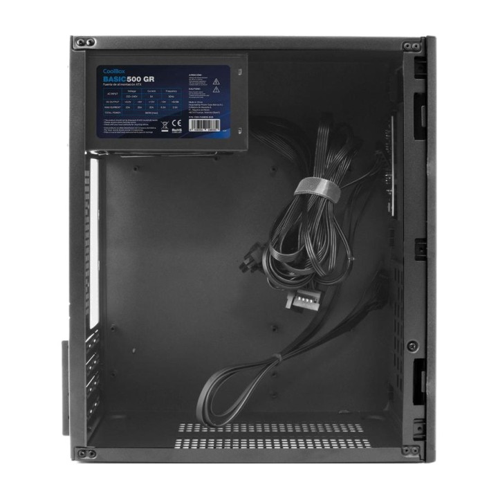 COOLBOX Compact PC case with USB-C, no power supply M460