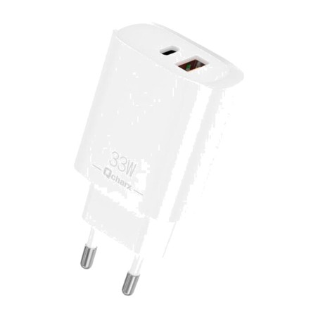schnelllade-wandladegerät mit type-c- und usb-a-anschlüssen eros 33w pps