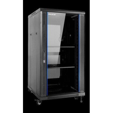 bodemkast voor servers en netwerken 19" 27u 600x600mm pro pho-6627