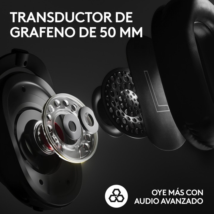 LOGITECH Bezdrôtové herné slúchadlá s mikrofónom PRO X