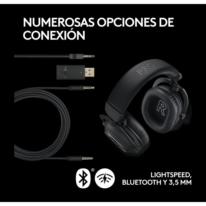 LOGITECH Bezdrôtové herné slúchadlá s mikrofónom PRO X
