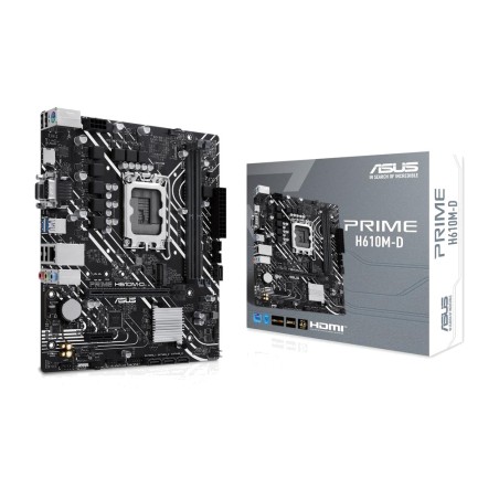 placa base micro atx para intel prime h610m-d lga1700