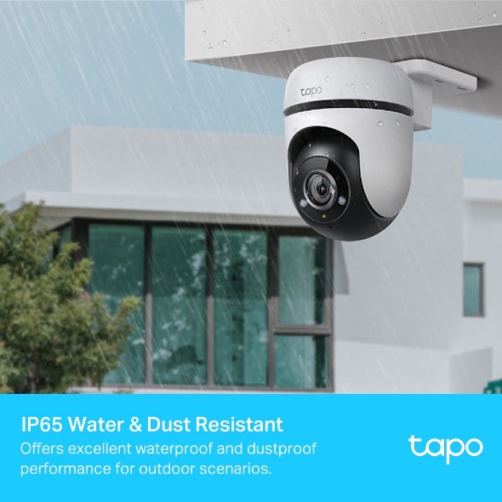 TP-LINK Caméra de surveillance IP Wi-Fi motorisée pour