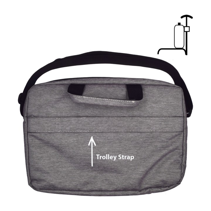 EWENT Laptoptasche mit doppeltem Innenfutter und Außentasche