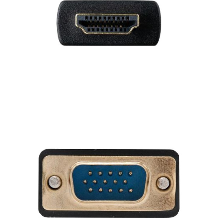 NANOCABLE Cable conversor HDMI a VGA 1080P 1,8 M