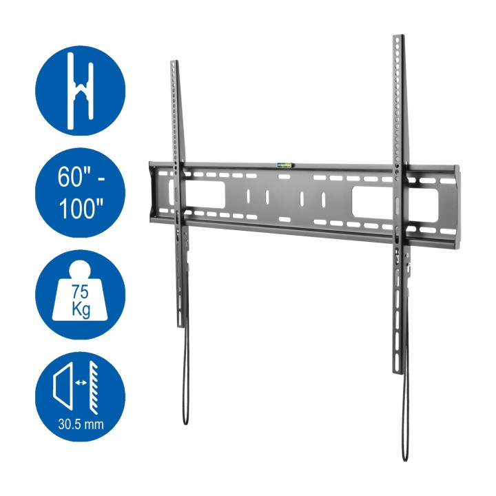 EWENT Supporto fisso da parete ultrapiatto per TV EW1504