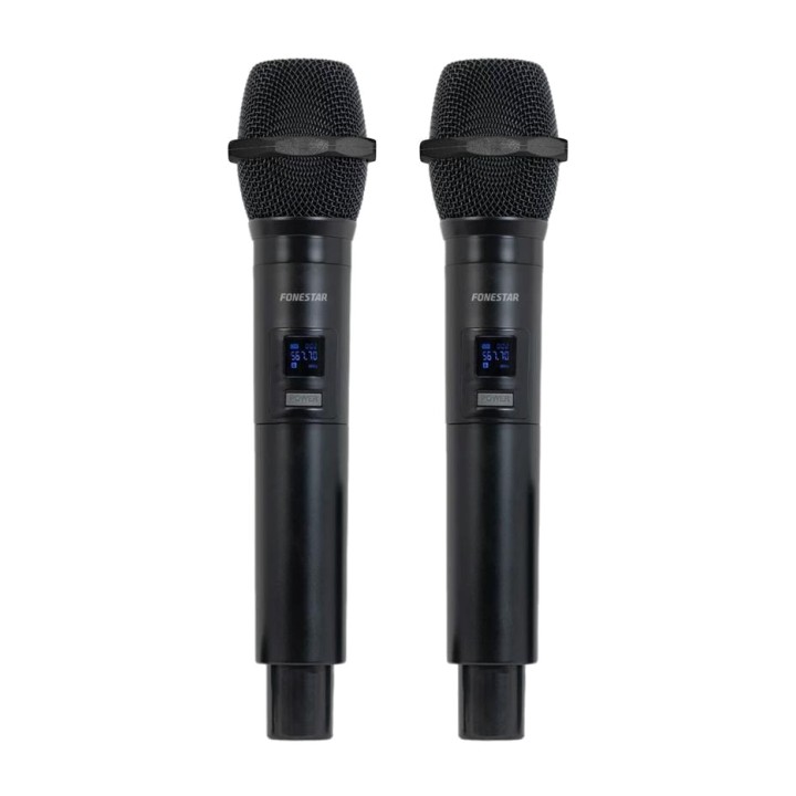 FONESTAR Doppeltes drahtloses Handmikrofon SONAIR-2M UHF