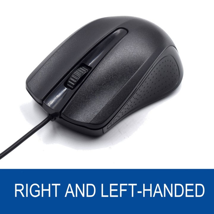 EWENT Kabelgebundene optische Maus EW3300 USB-1000DPI