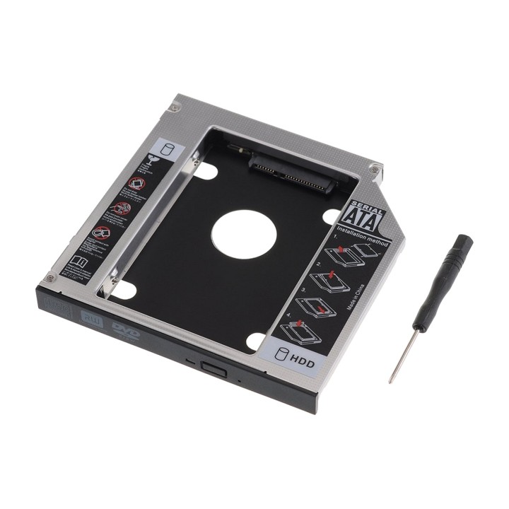 EWENT Caddy adaptador per a disc SATA a la badia òptica del