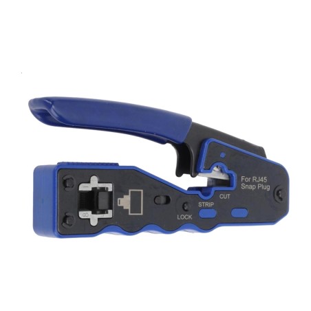 professionelle rj45-crimpzange mit abisolierer fastcrimp-td-020