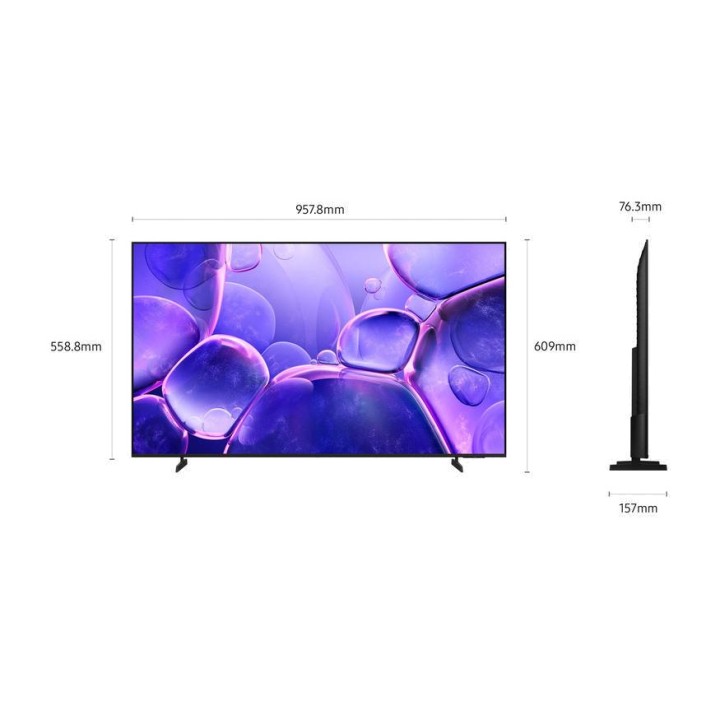 SAMSUNG Téléviseur LED connecté TV 4K CRYSTAL-UHD U8005F