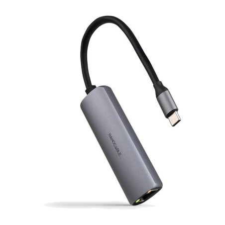 adaptador de red usb-c a ethernet con carga power delivery 3.1 rj45 100w 18 cm