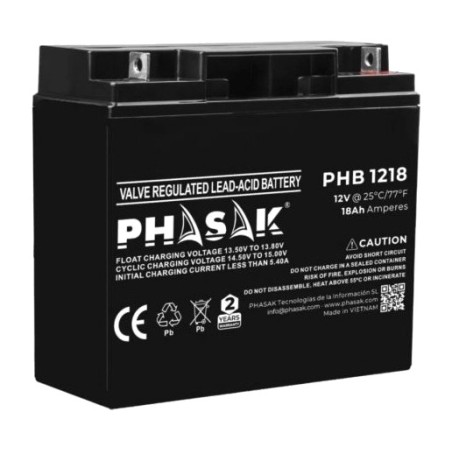uzavřená olověná baterie pro ups 12v 18ah phb-1218